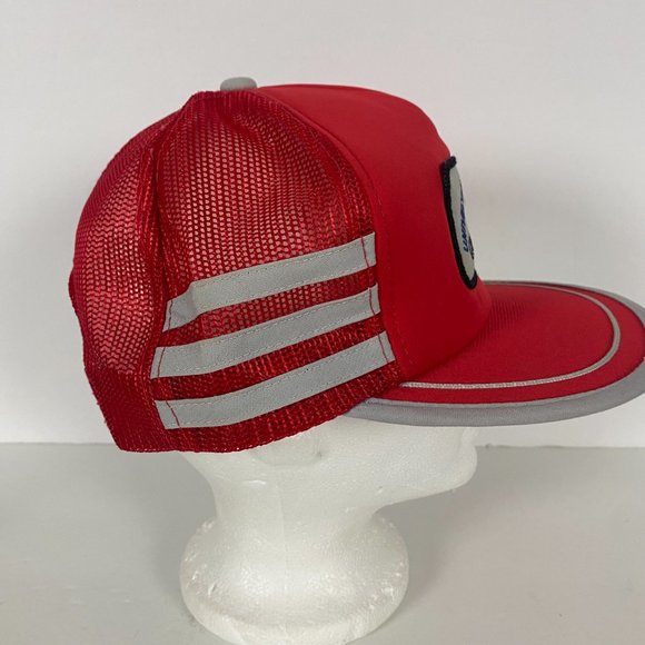 Vintage NEW Universal Truck & Trailer Freightliner 3 Stripe Trucker Snapback Hat - Picture 6 of 8